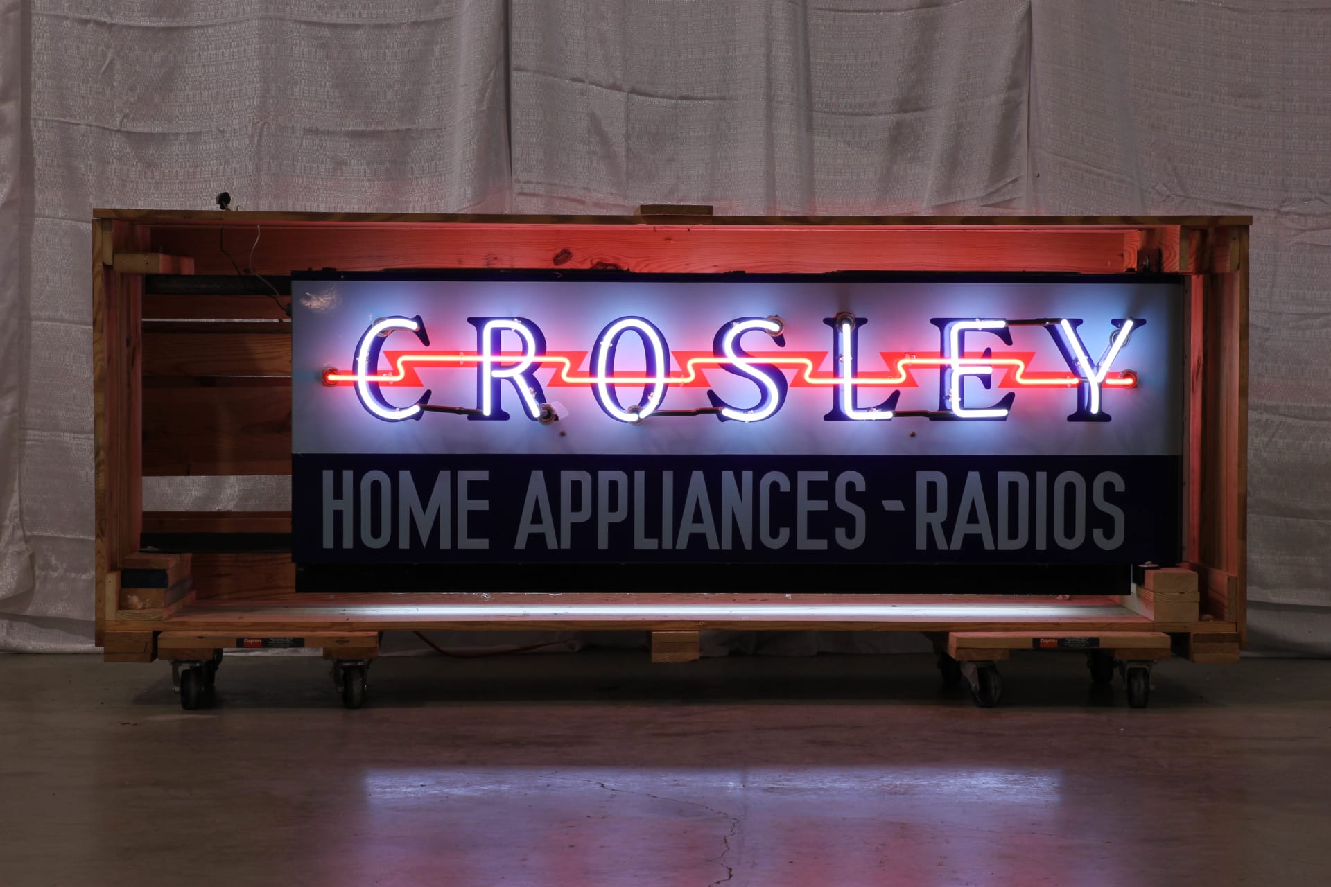 Crosley Home Appliances Radios 70x22x16 at The Walker Sign Collection