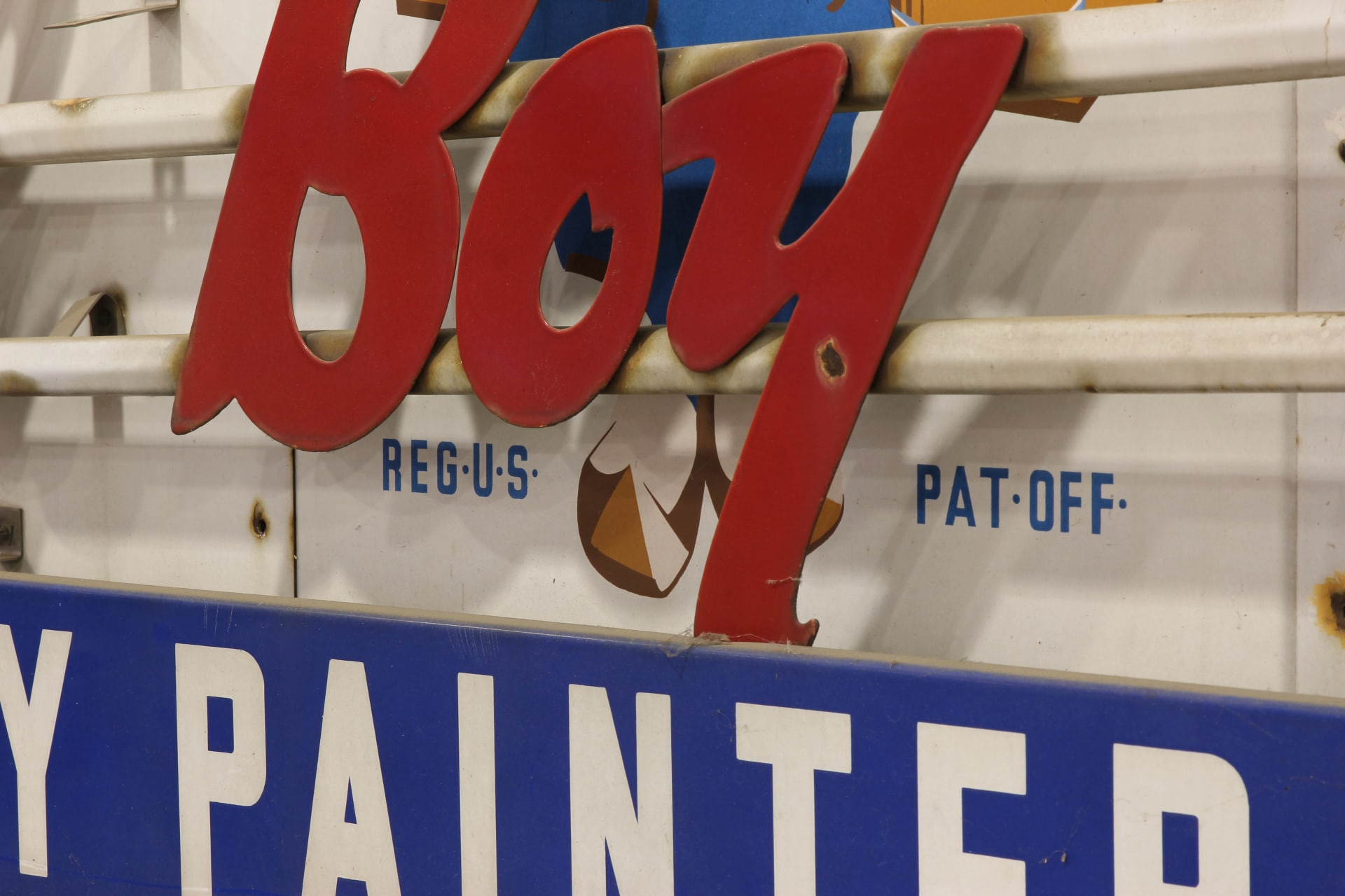 Dutch Boy Paints 144x42x5 at The Walker Sign Collection 2015 as S84 Mecum Auctions