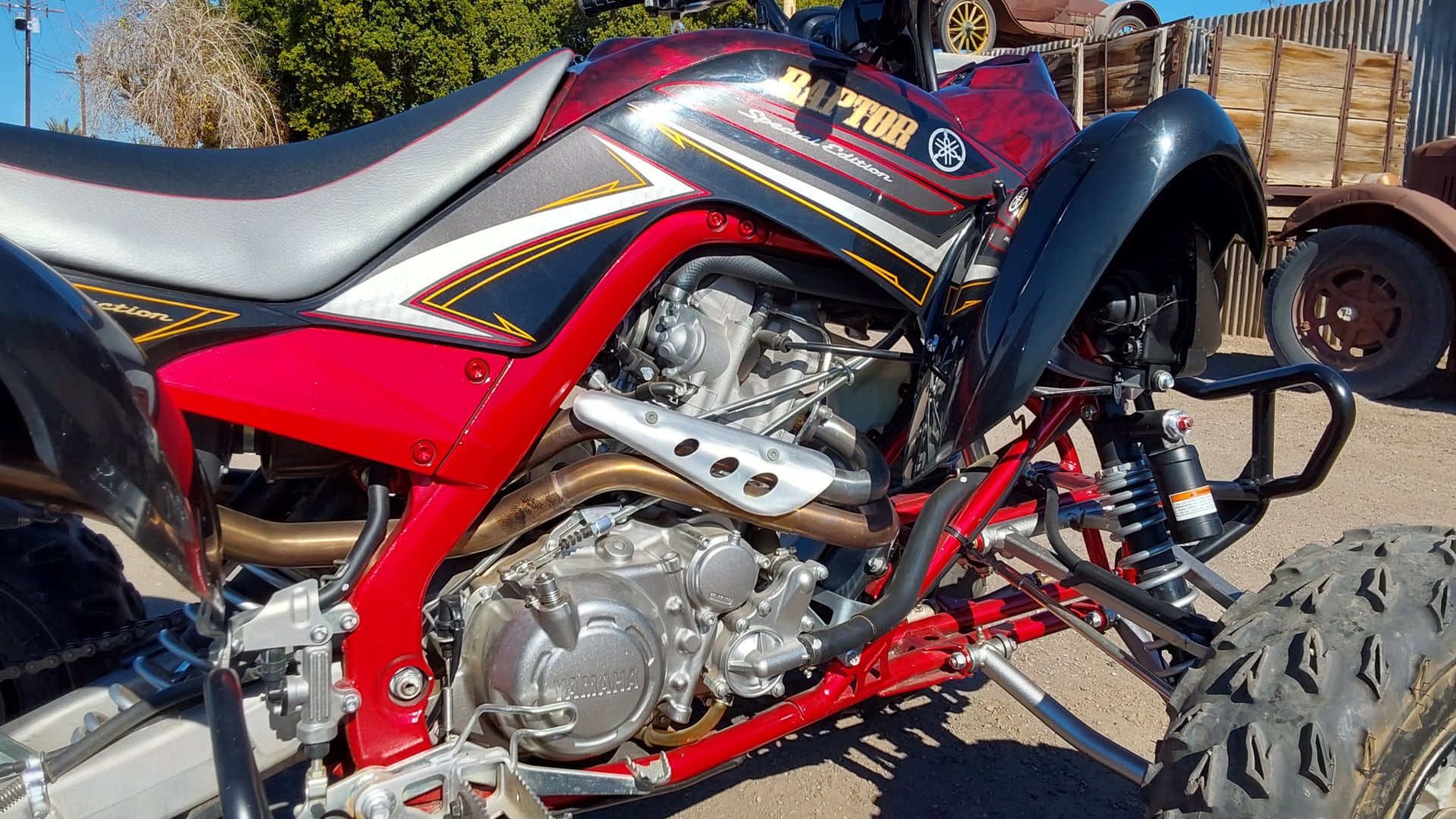 2009 Yamaha Raptor 700R at Glendale 2023 as G15 Mecum Auctions