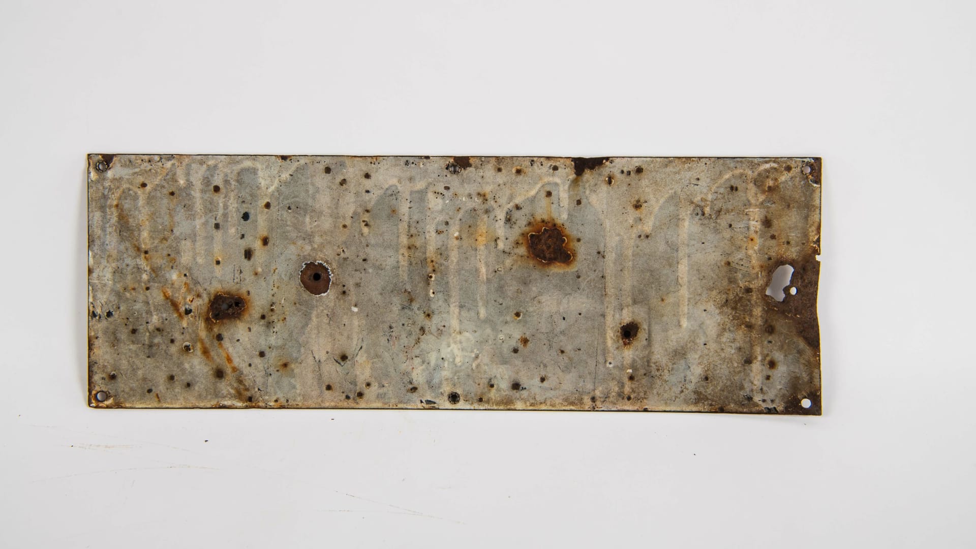 Park and Pollard Company Lay or Bust SingleSided Porcelain Sign at