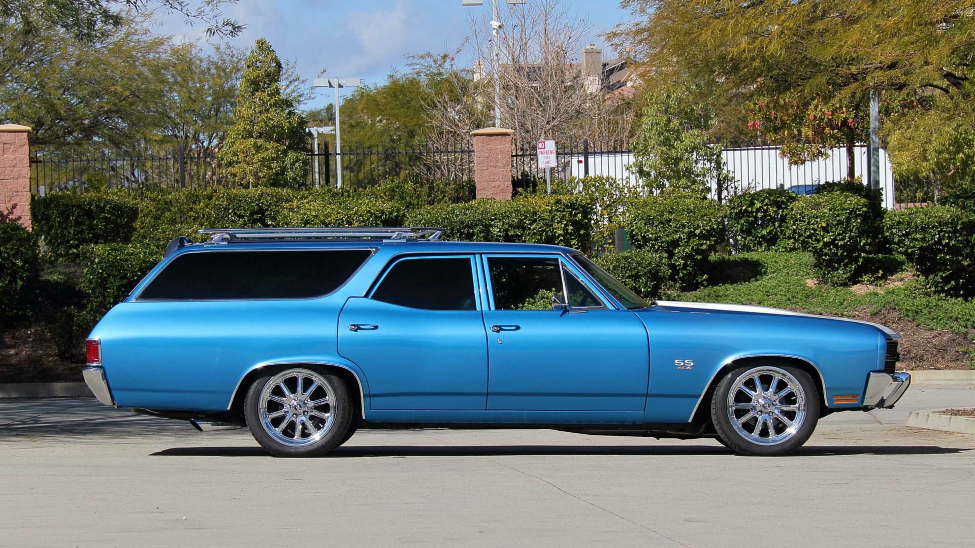1970 Chevrolet Malibu Wagon at Glendale 2023 as T179 Mecum Auctions