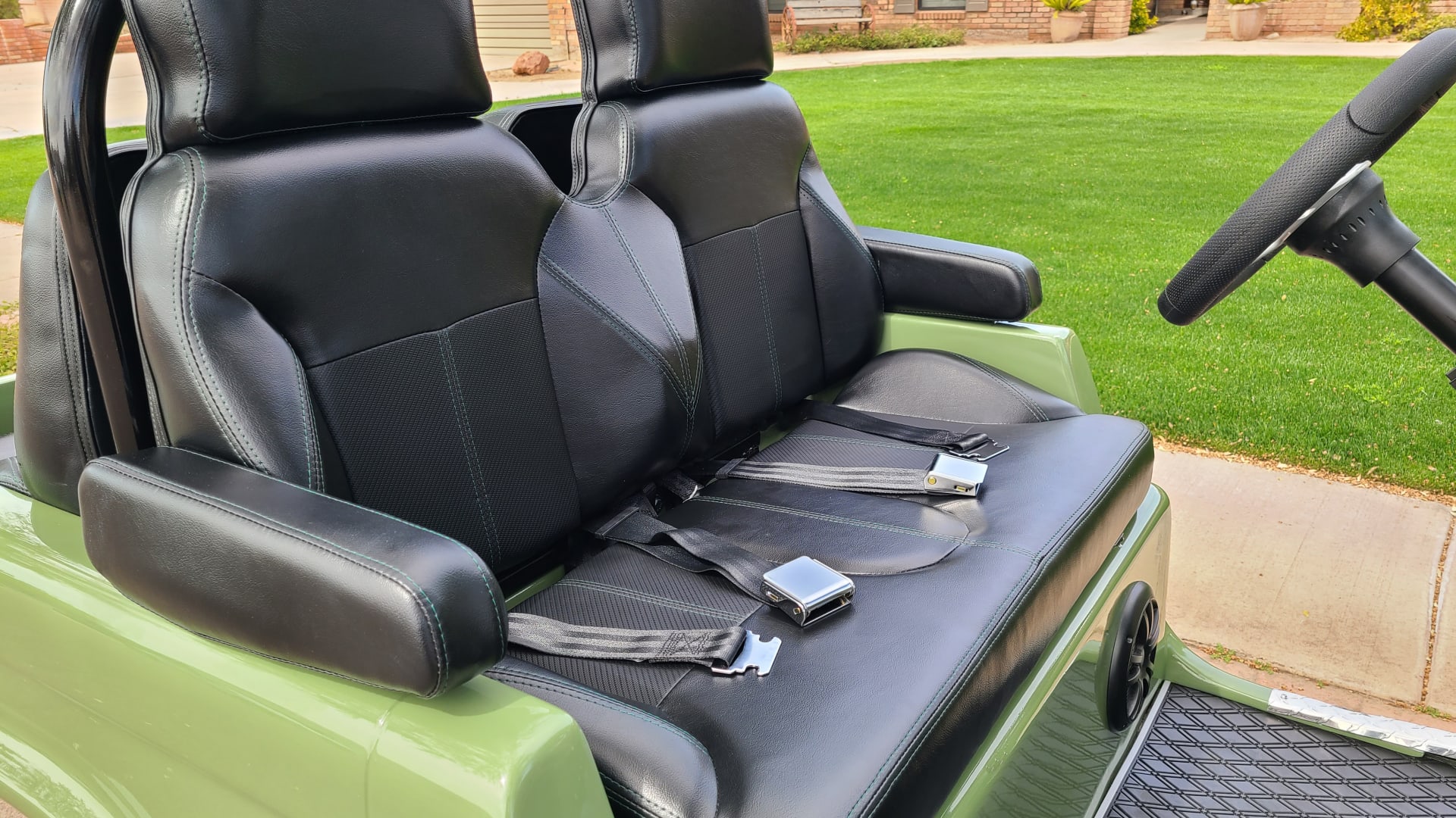 1989 Club Car Bronco Golf Cart at Glendale 2023 as W1 Mecum Auctions