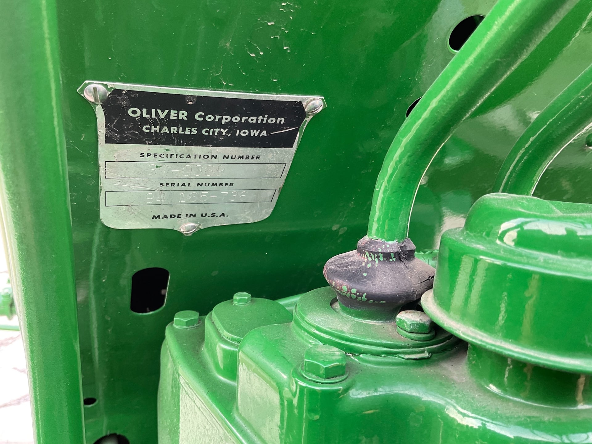 1965 Oliver 770 at Gone Farmin' Spring Classic 2023 as S118 Mecum