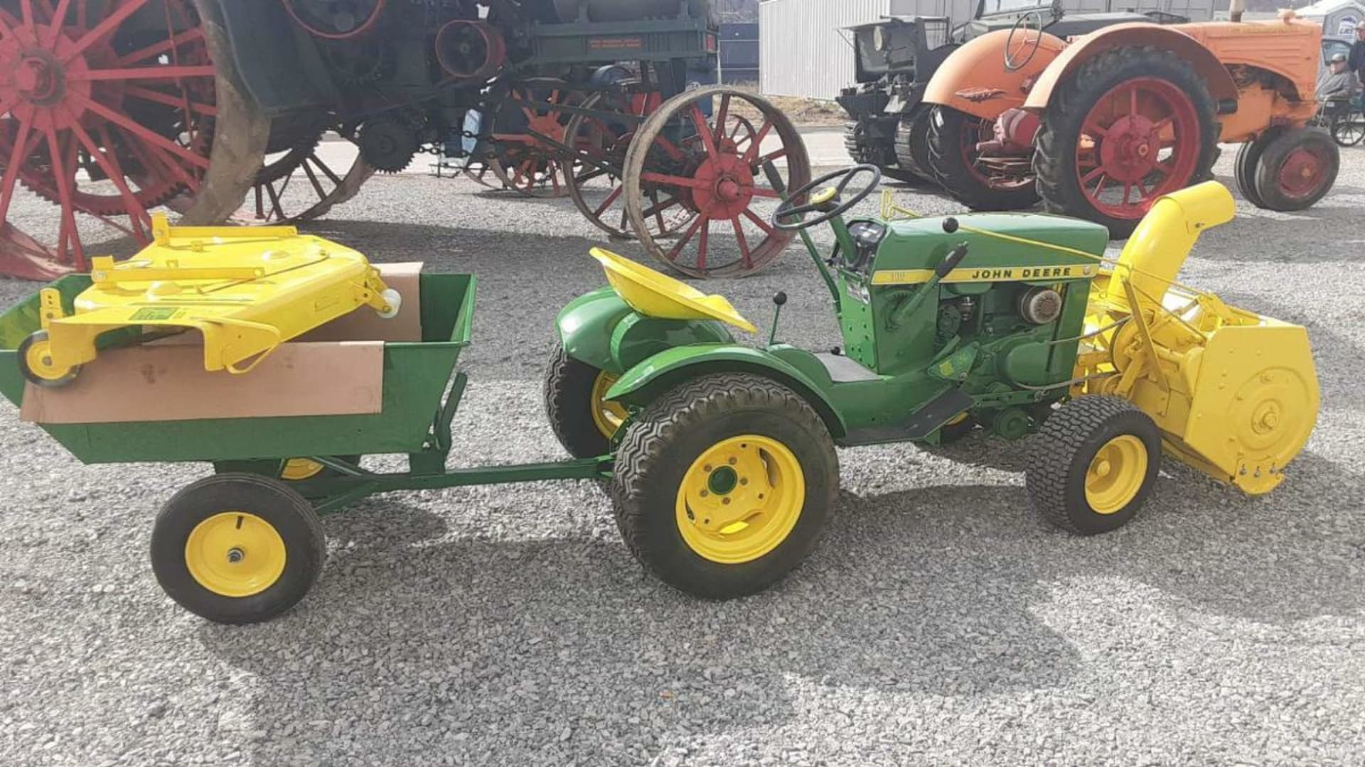 1967 John Deere 112 Lawn Tractor at Gone Farmin' Spring Classic 2023 as