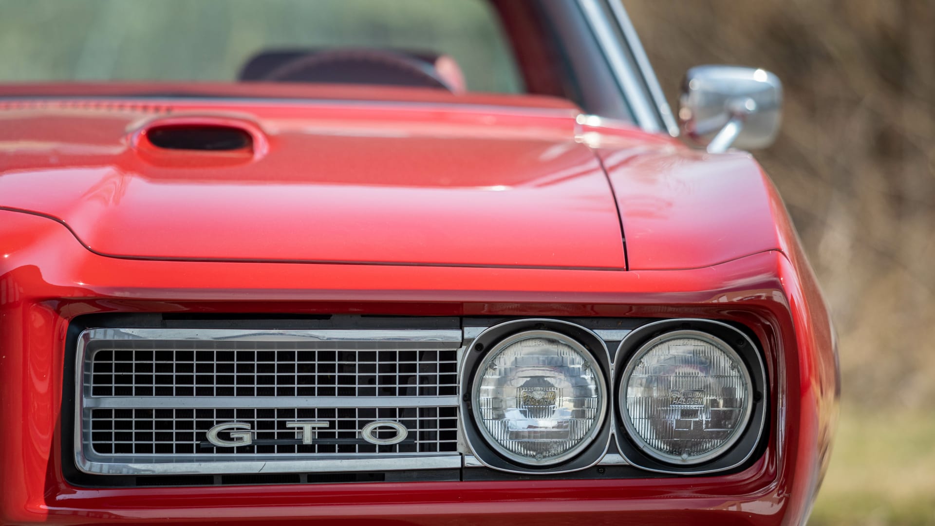 1969 Pontiac GTO at Indy 2023 as F121 Mecum Auctions