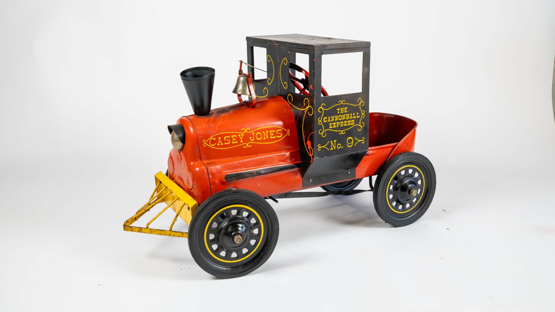 Casey Jones Cannon Ball Express Garton Pedal Car at Indy 2023 as M317