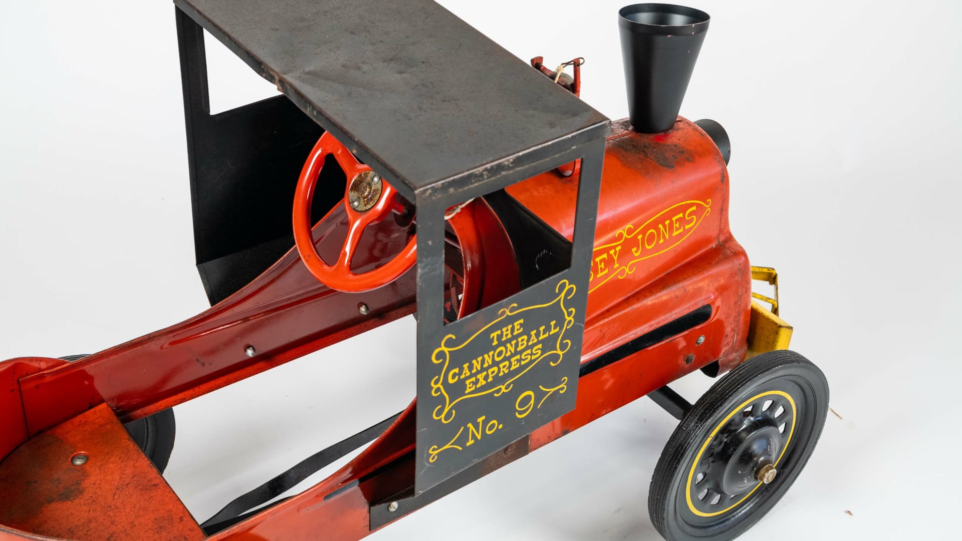 Casey Jones Cannon Ball Express Garton Pedal Car at Indy 2023 as M317