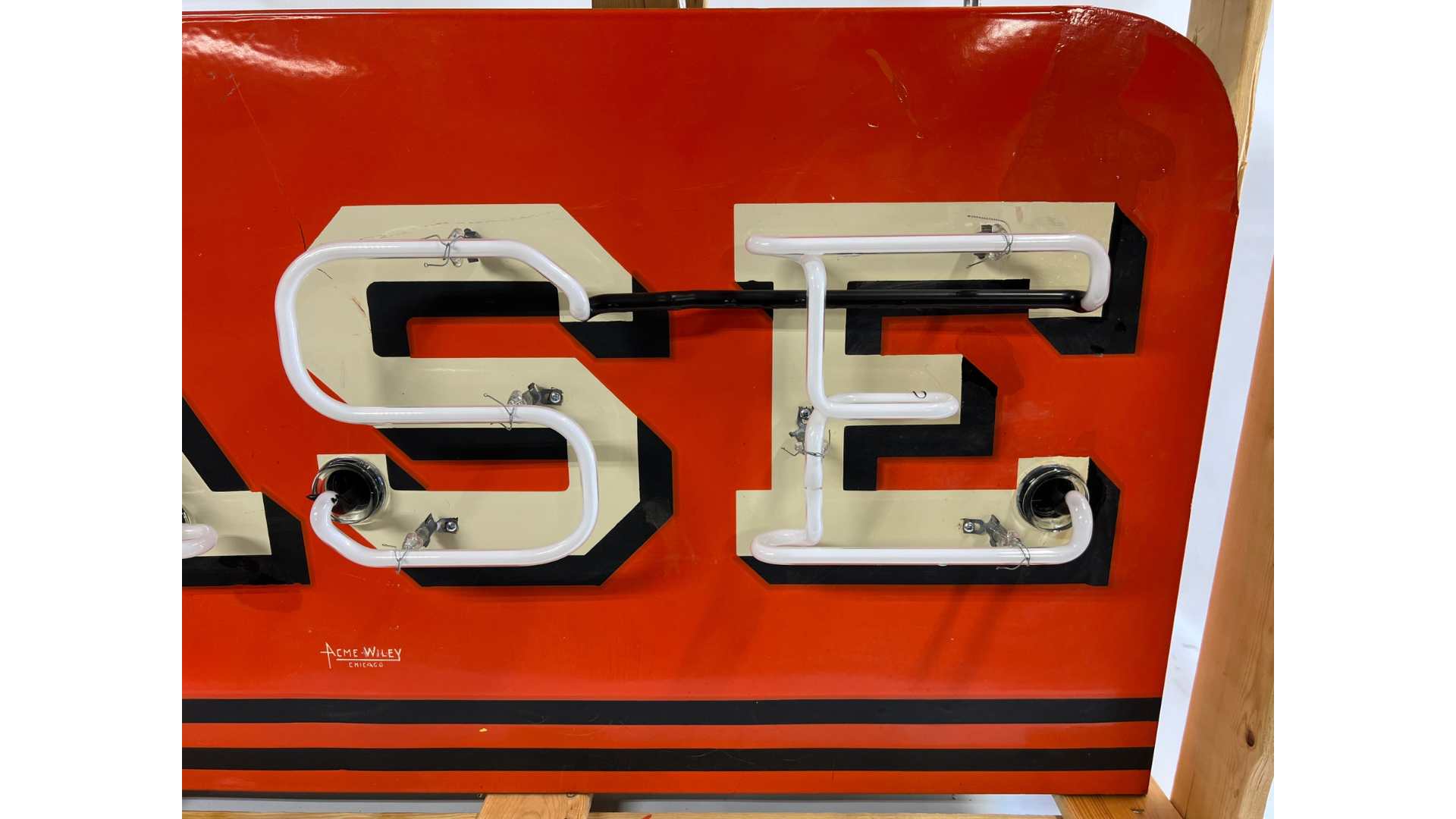Case Single-Sided Porcelain Neon Sign at Indy 2023 as Z651 - Mecum Auctions