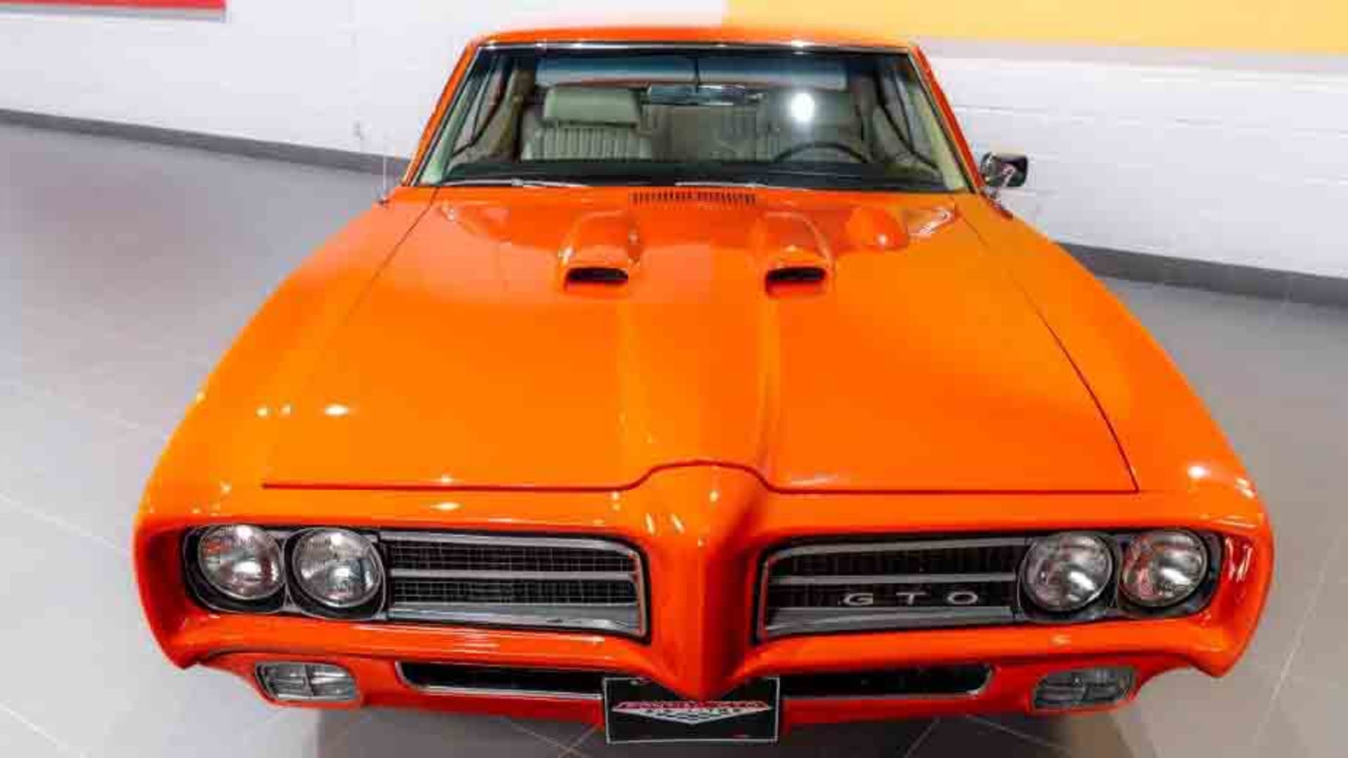 1969 Pontiac GTO Judge at Indy 2023 as W244 Mecum Auctions