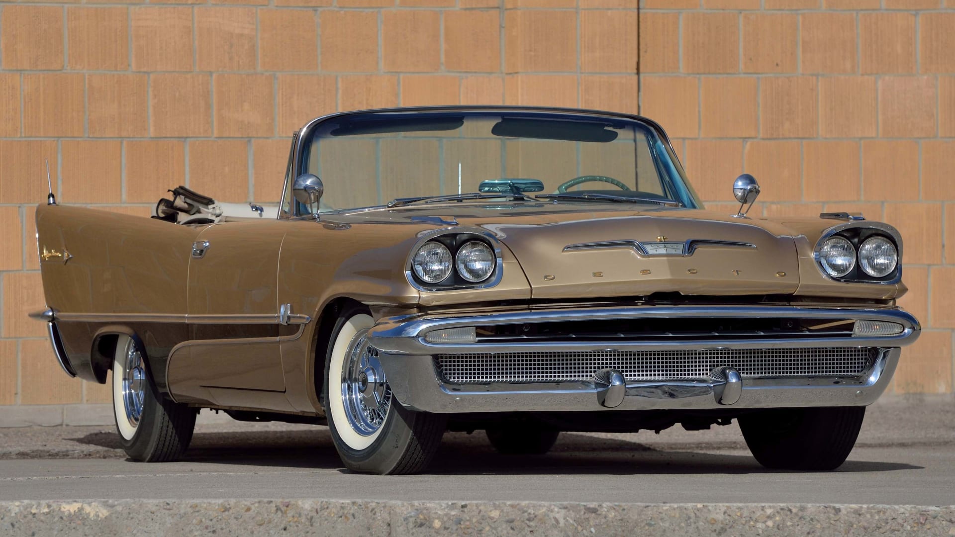 1957 DeSoto Adventurer Convertible at Indy 2023 as S165.1 - Mecum Auctions