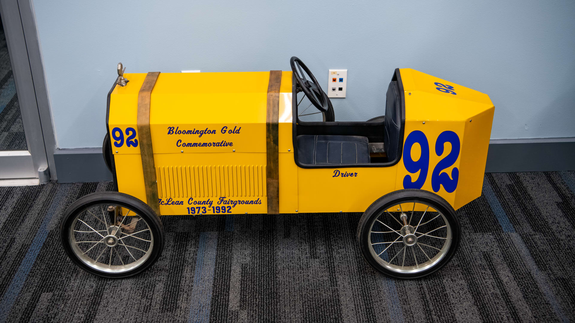 Bloomington Gold Commemorative Pedal Car at The World’s Largest Road