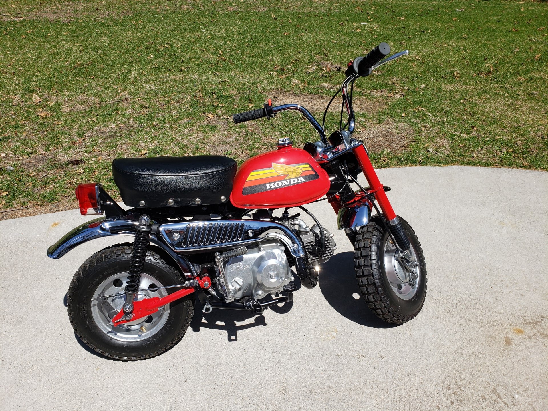 1978 Honda Z50 at Indy 2023 as G12 Mecum Auctions