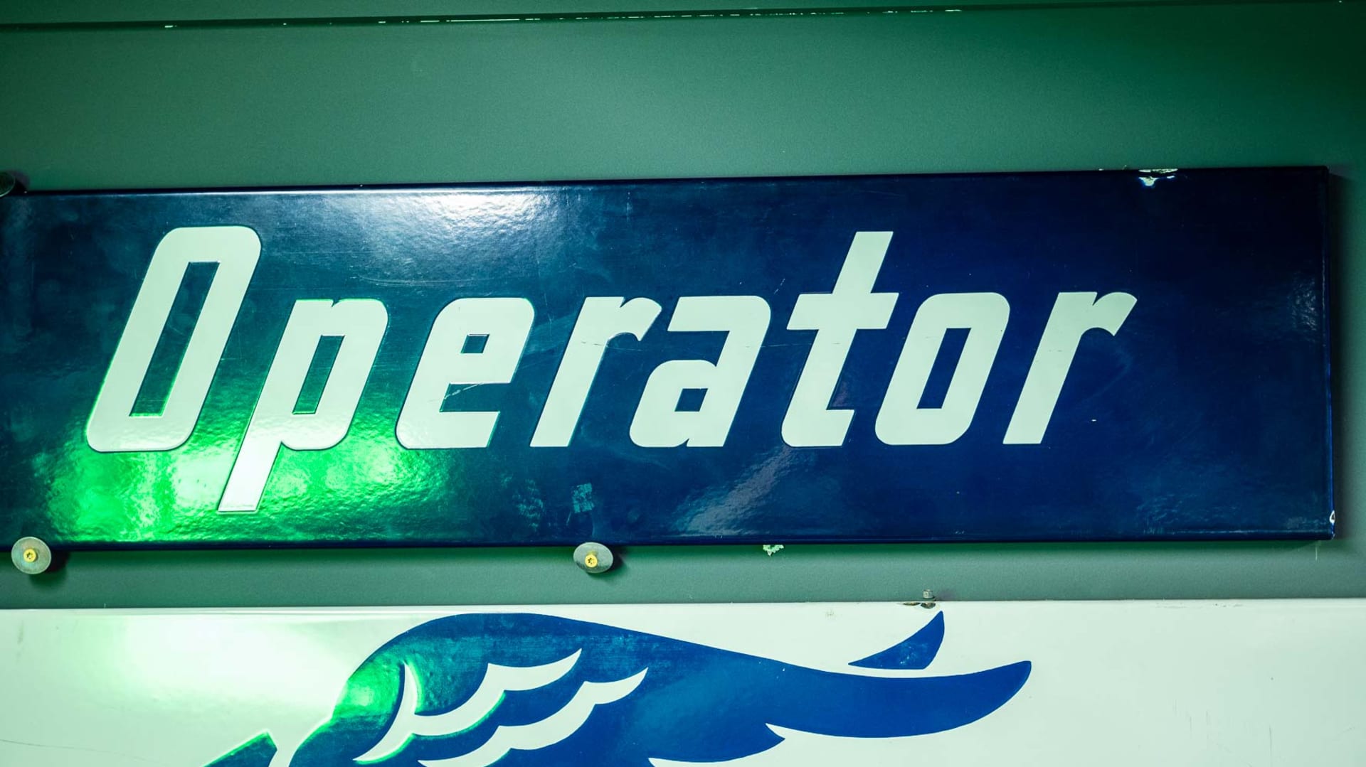 Gleason Operator SingleSided Porcelain Sign at The World’s Largest