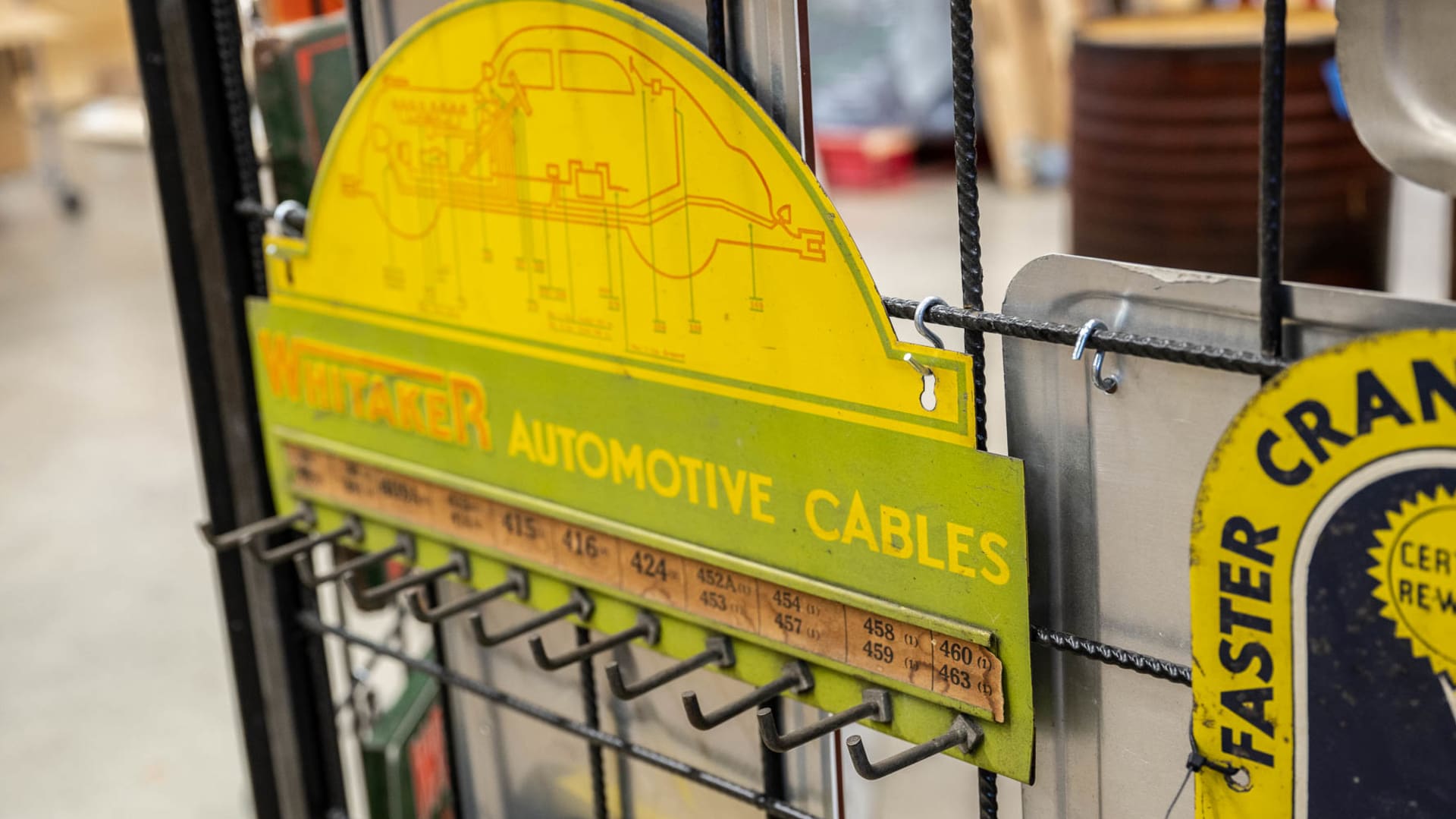 Whitaker Automotive SingleSided Embossed Cable Rack at The World’s
