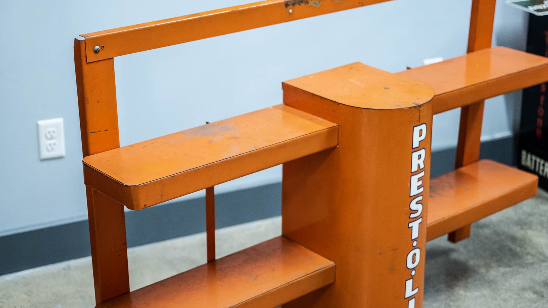 Prest-O-Lite Metal Battery Cable Display Rack at The World’s Largest ...