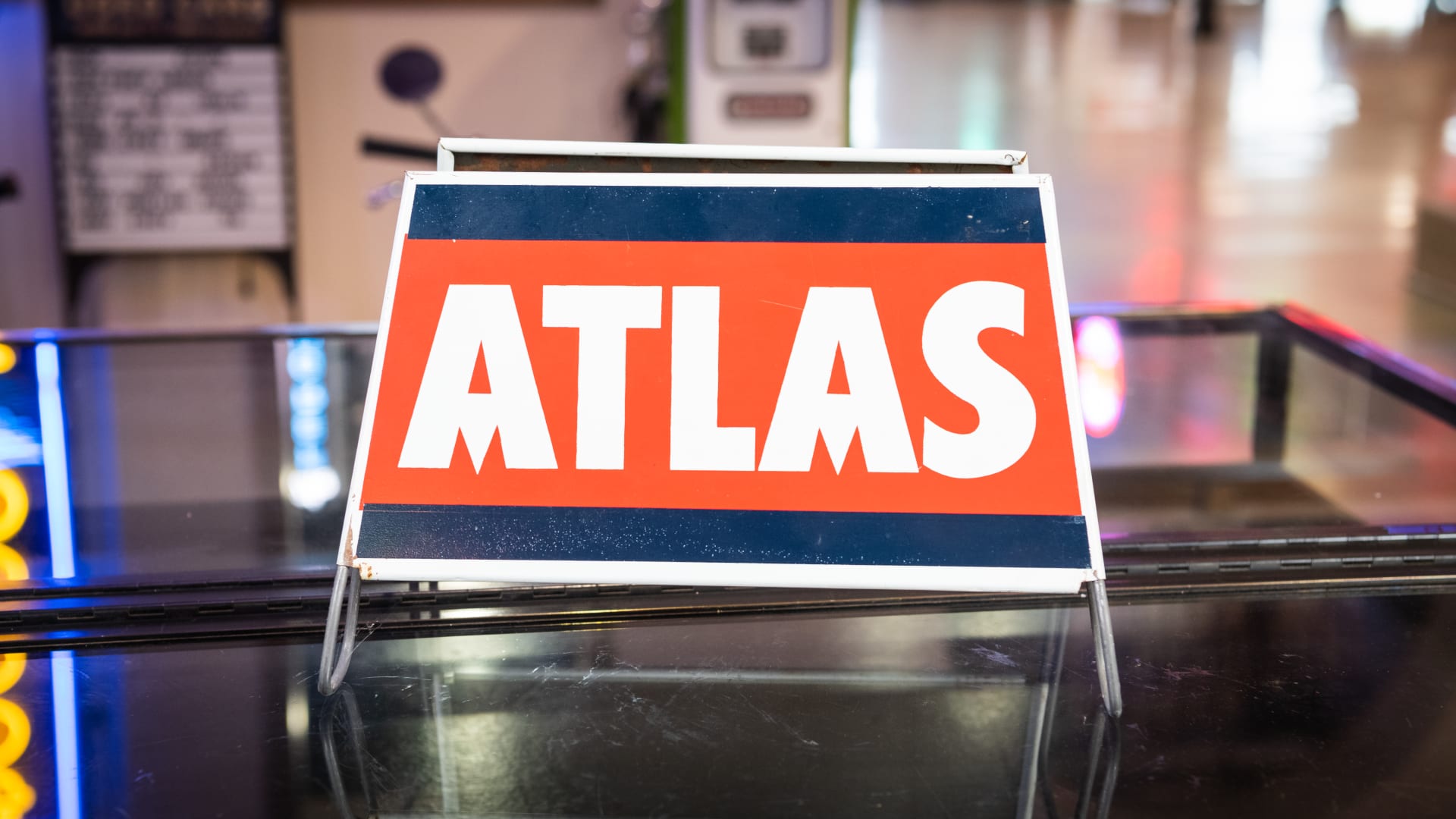 1950s Atlas and Cavalier Tire Display Stands at The World’s Largest