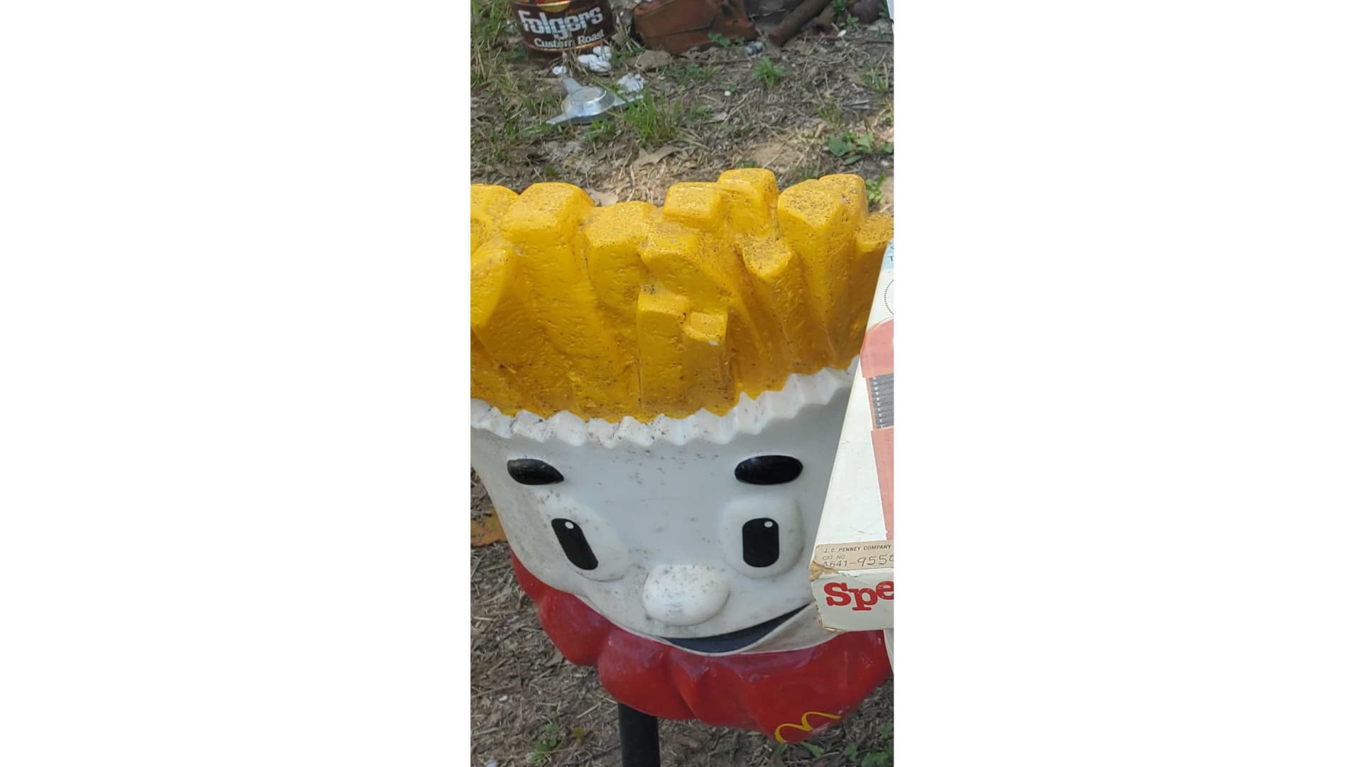 McDonald's French Fry Chair at Indy 2023 as M8 Mecum Auctions