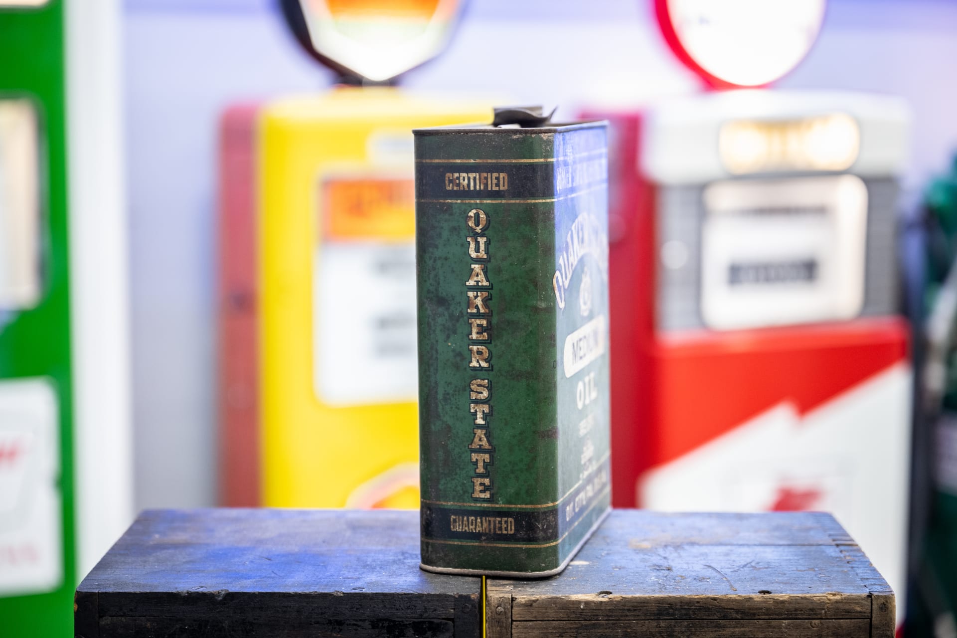 Quaker State 1Gallon Oil Can at The World’s Largest Road Art Auction