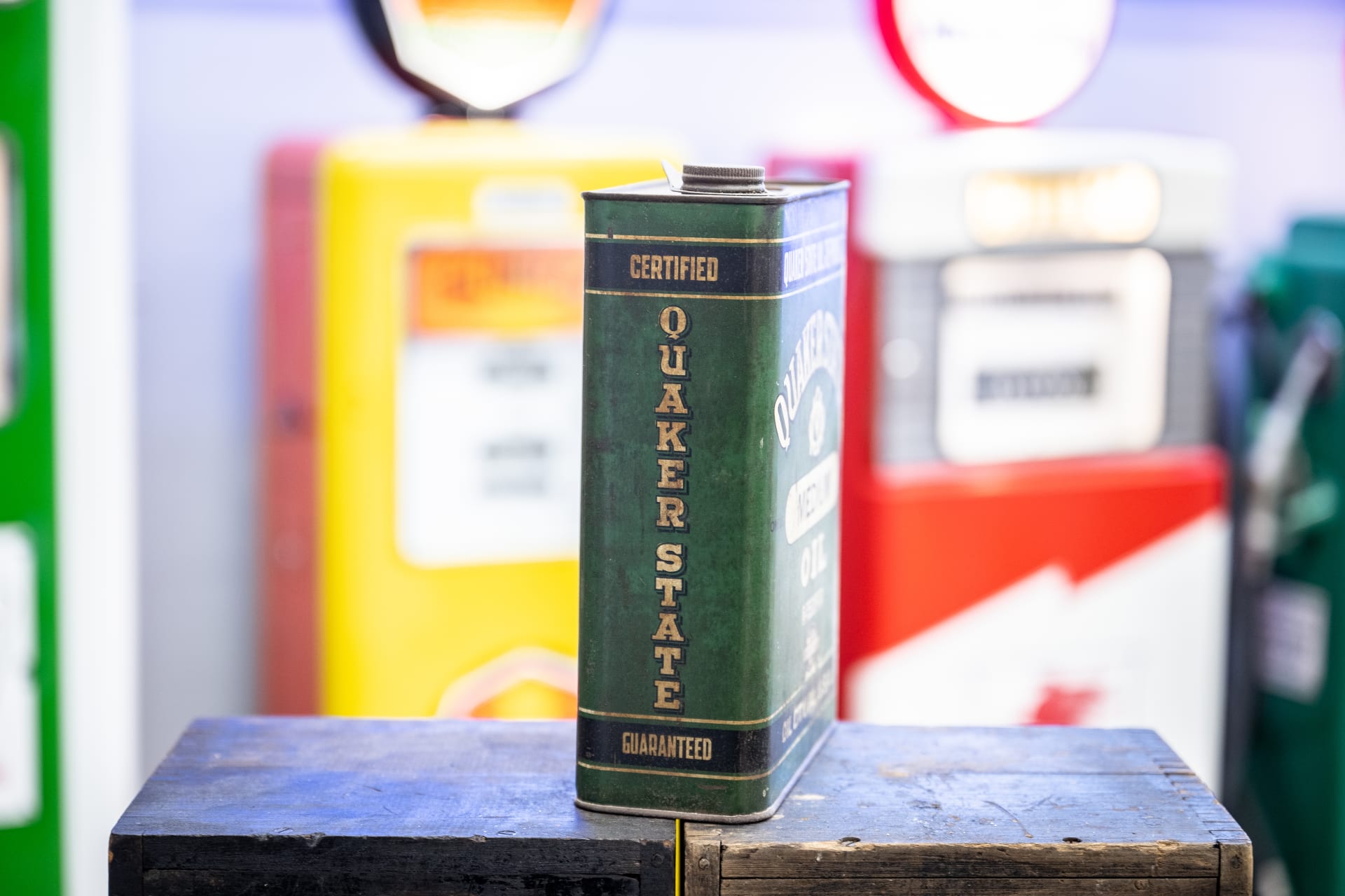 Quaker State 1Gallon Oil Can at The World’s Largest Road Art Auction
