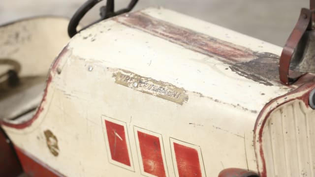 1933 Garton Buick Fire Captain Pedal Car At Elmers Auto And Toy Museum Collection 2022 As T362