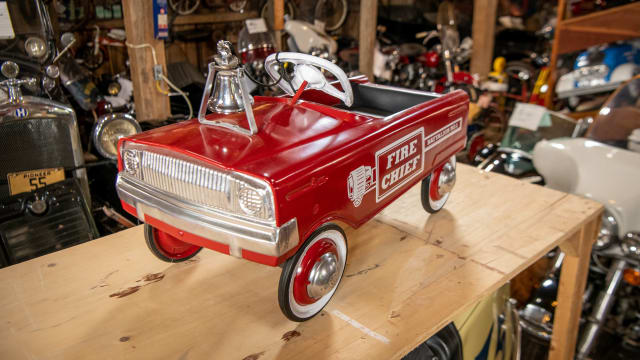 Murray Fire Chief Pedal Car At Elmers Auto And Toy Museum Collection 2022 As F436 Mecum Auctions