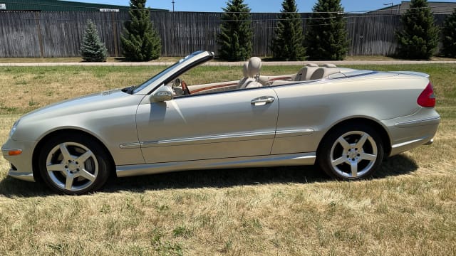 2007 Mercedes-Benz CLK550 Convertible at Orlando 2022 as F287 - Mecum ...