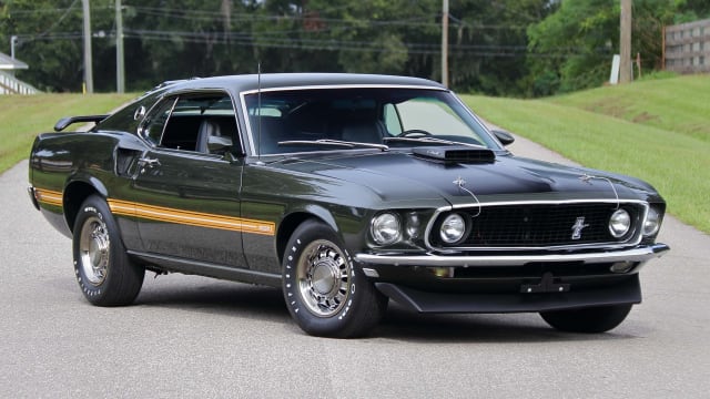 1969 Ford Mustang Mach 1 Fastback at Kissimmee 2020 as T191 - Mecum ...