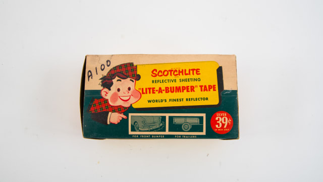 Scotchlite Reflective Tape NOS Full Display at The Road Art Collection