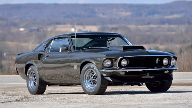 1969 Ford Mustang Boss 429 Fastback at Indy 2019 as F182 - Mecum Auctions