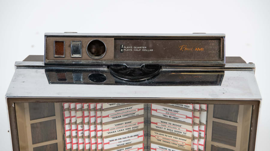 Rowe AMI Table Top Jukebox at Kissimmee 2023 as M577 Mecum Auctions