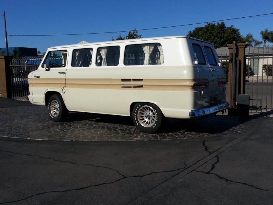1963 Chevrolet Greenbrier Van at Anaheim 2013 as T119 - Mecum Auctions