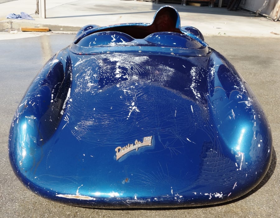 Devin Jr Deluxe Fiberglass Go Kart Body at Anaheim 2013 as K70 Mecum