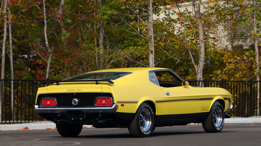 1971 Ford Mustang Boss 351 Fastback at Kissimmee 2018 as T199 - Mecum ...