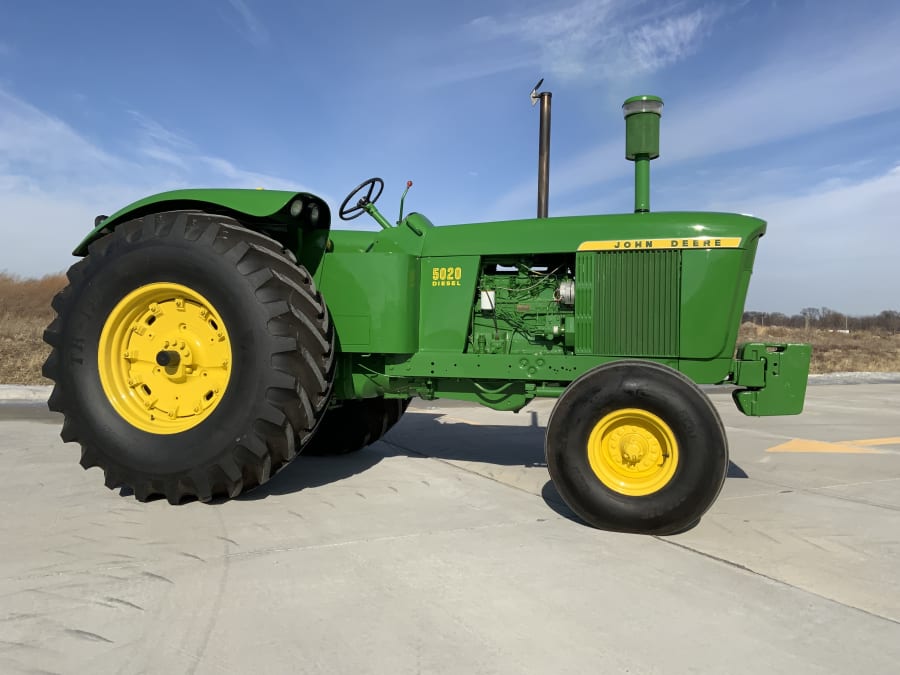 1966 John Deere 5020 Standard at Gone Farmin' Spring Classic 2022 as