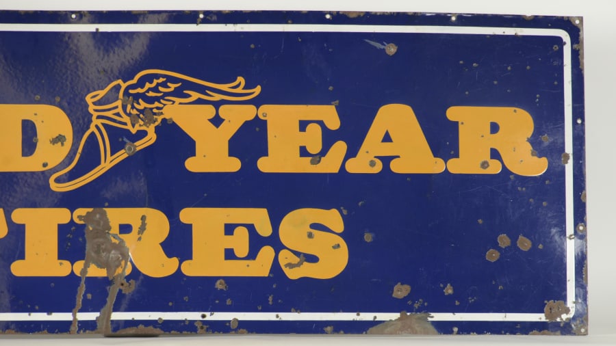 Goodyear Tires SSP 24x37 at Gone Farmin' Nashville 2015 as M199 Mecum Auctions