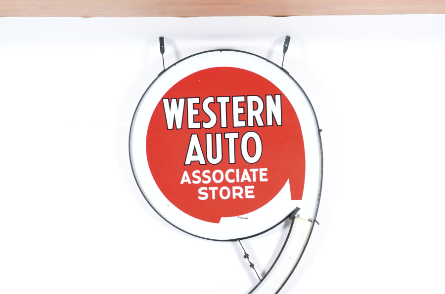 Western Auto Associate Store DSP 56x93 at Charles Schneider Collection