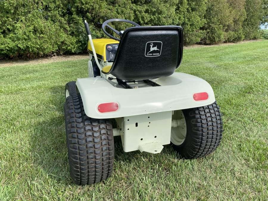 1970 John Deere 112 Patio Tractor at Gone Farmin' Fall Premier 2022 as
