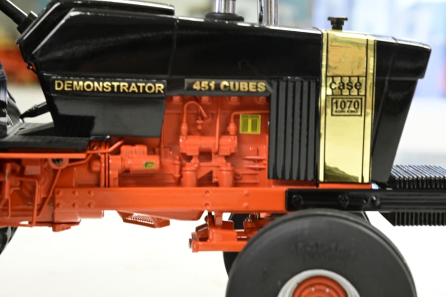 1:16 Scale Case 1070 Black Knight Handcrafted Custom Tractor at Schaaf ...