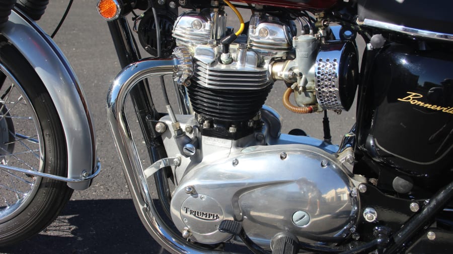 1969 Triumph T120r Bonneville At Las Vegas Motorcycles 2015 As F125 Mecum Auctions 7513