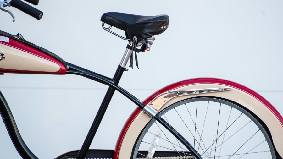 HarleyDavidson Pedal Bike at Las Vegas Motorcycles 2017 as K70 Mecum