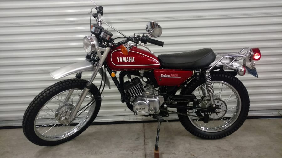 1974 Yamaha DT125A at Las Vegas Motorcycles 2020 as T45 Mecum Auctions