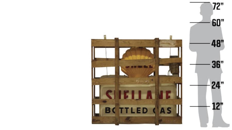Shellane Bottled Gas 50x48x15 at The Walker Sign Collection 2015 as ...