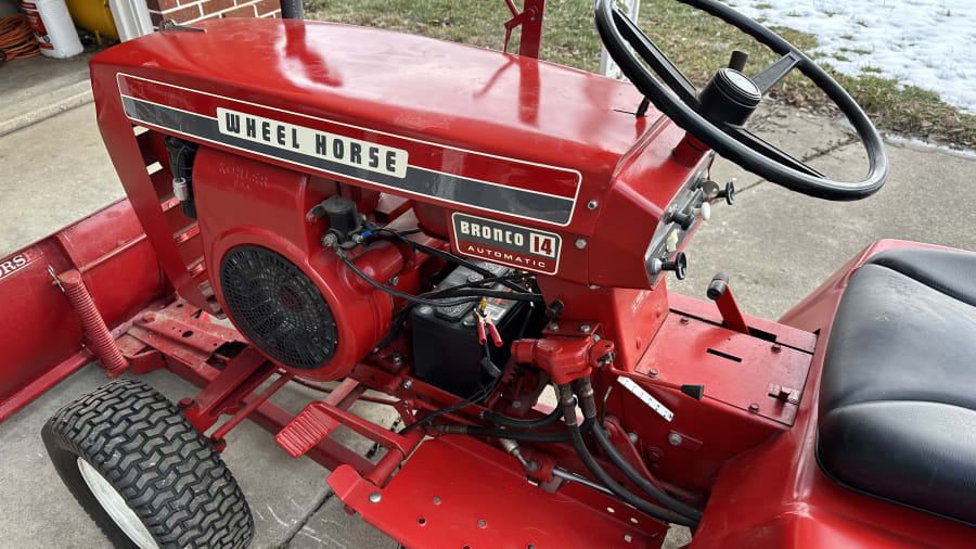 1972 Wheel Horse Bronco 14 at Gone Farmin' Spring Classic 2023 as S155 Mecum Auctions