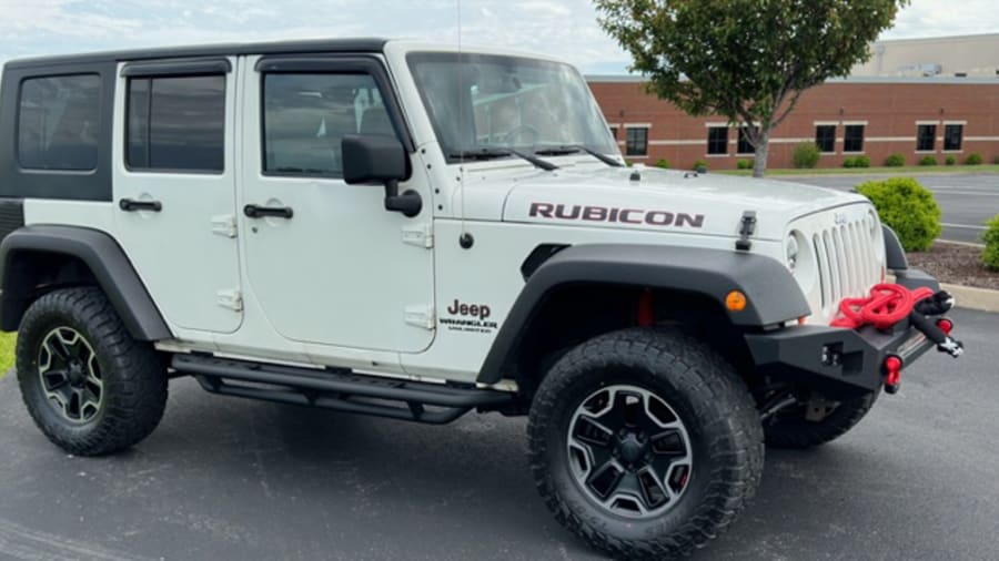 2010 Jeep Wrangler Rubicon at Indy 2023 as J130 Mecum Auctions