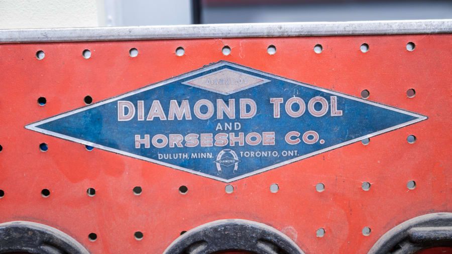 Diamond Tool and Horseshoe Co. Peg Board at The World’s Largest Road