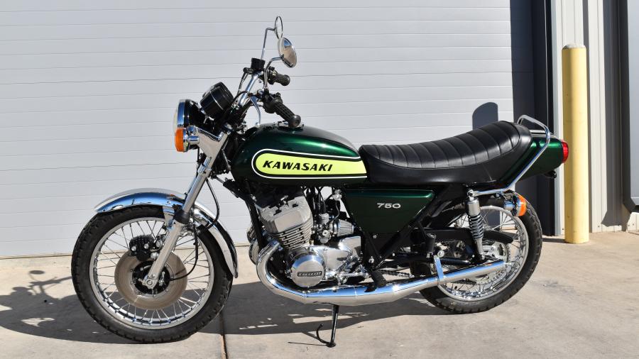 1974 Kawasaki H2 750 Triple For Sale At Auction - Mecum Auctions