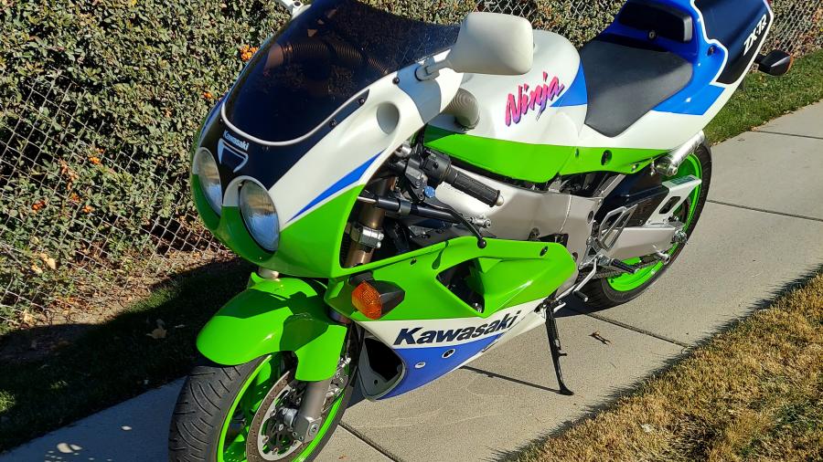 1991 Kawasaki ZX750 K1 Ninja For Sale At Auction - Mecum Auctions