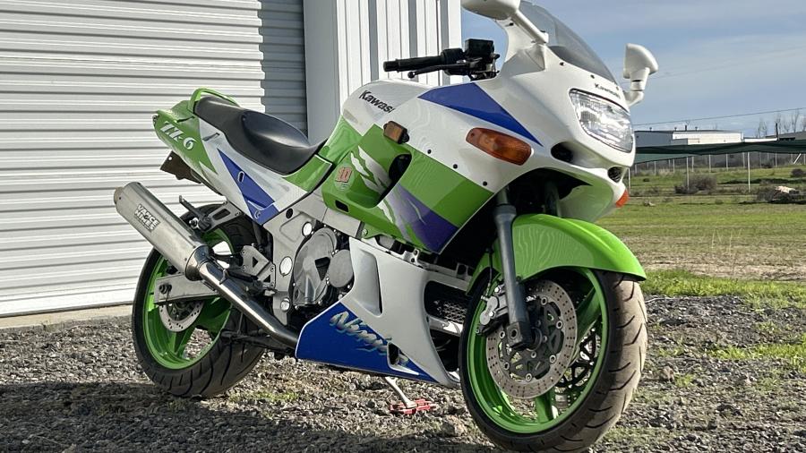 1995 Kawasaki ZX-6R Ninja For Sale At Auction - Mecum Auctions