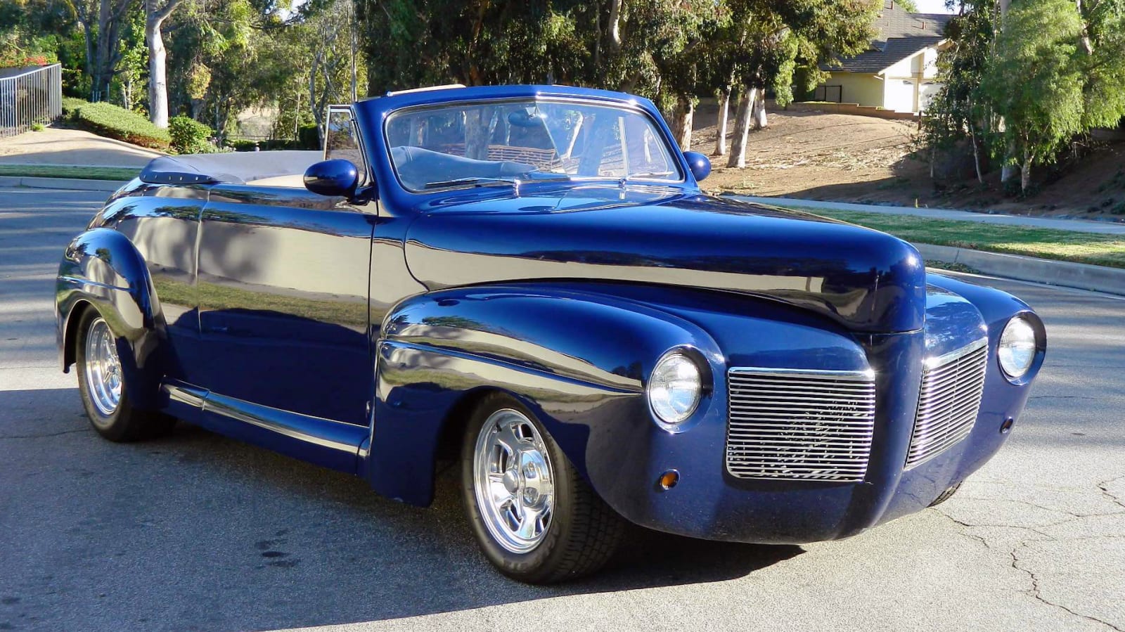 1941 Mercury Convertible at Anaheim 2013 as S160 Mecum Auctions