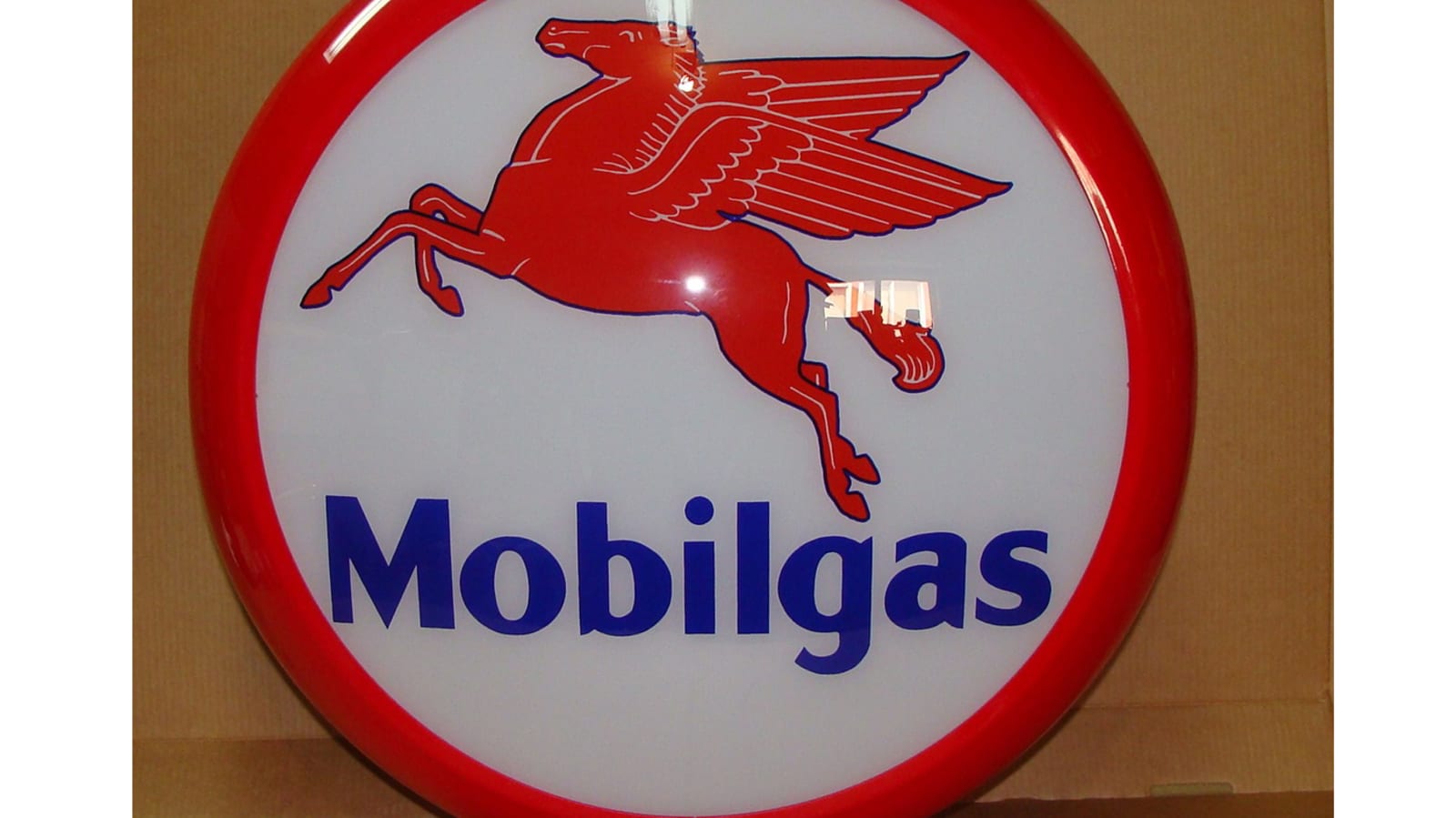 Mobilgas Gas Pump Globe at Bloomington Gold 2013 as K124 Mecum Auctions